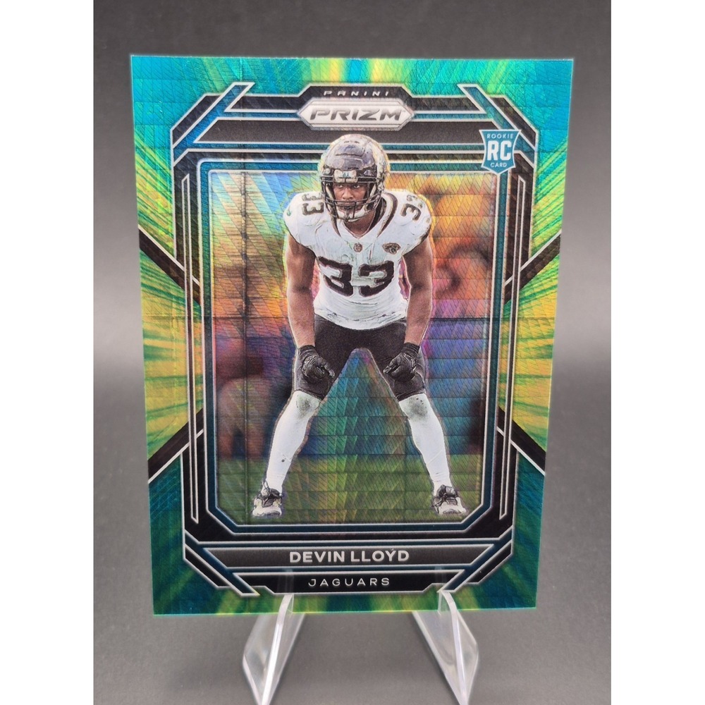 2022 Panini Prizm Devin lloyd #376 Hyper Prizm /175 (RC) Jacksonville Jaguars
